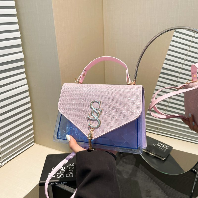 Sequin Mini Square Crossbody Bag view 3