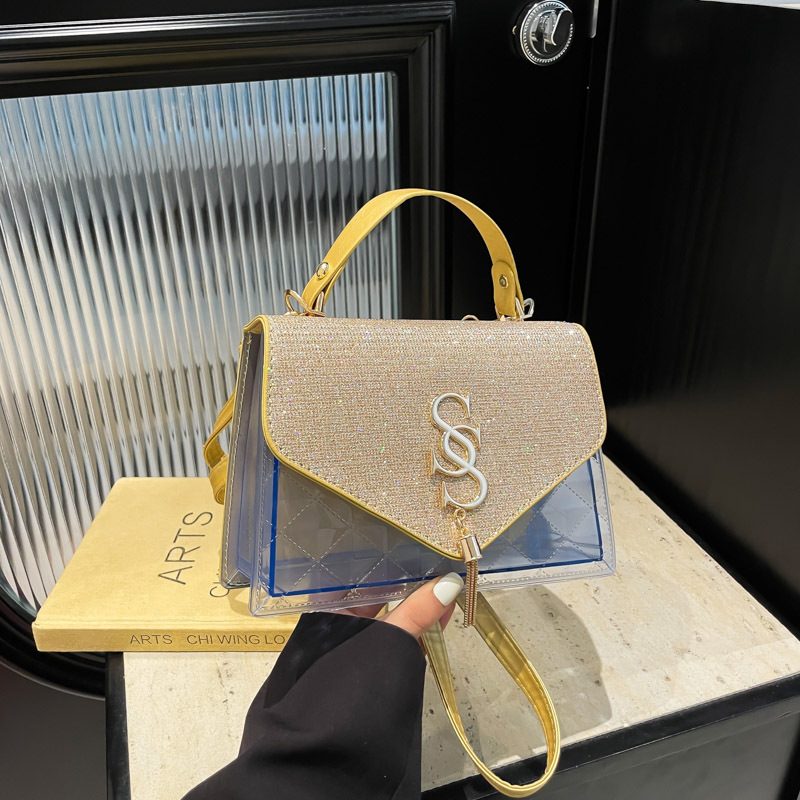 Sequin Mini Square Crossbody Bag view 4