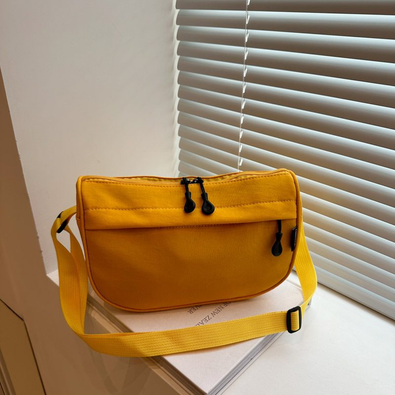 Solid Color Lightweight Crossbody Bag view 3