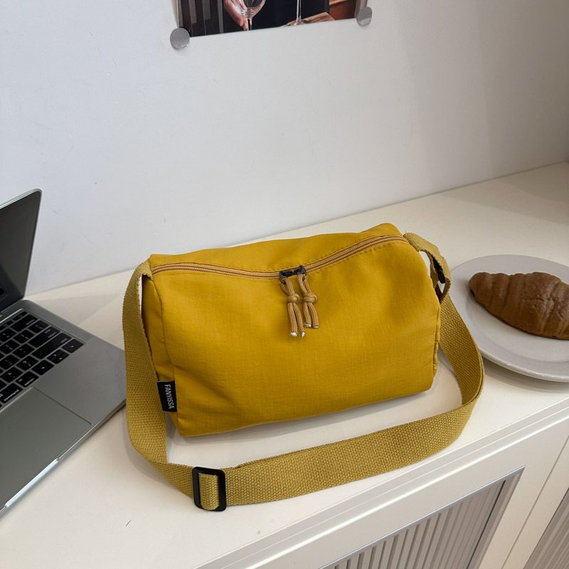 Nylon Large Tote Crossbody Bag view 4