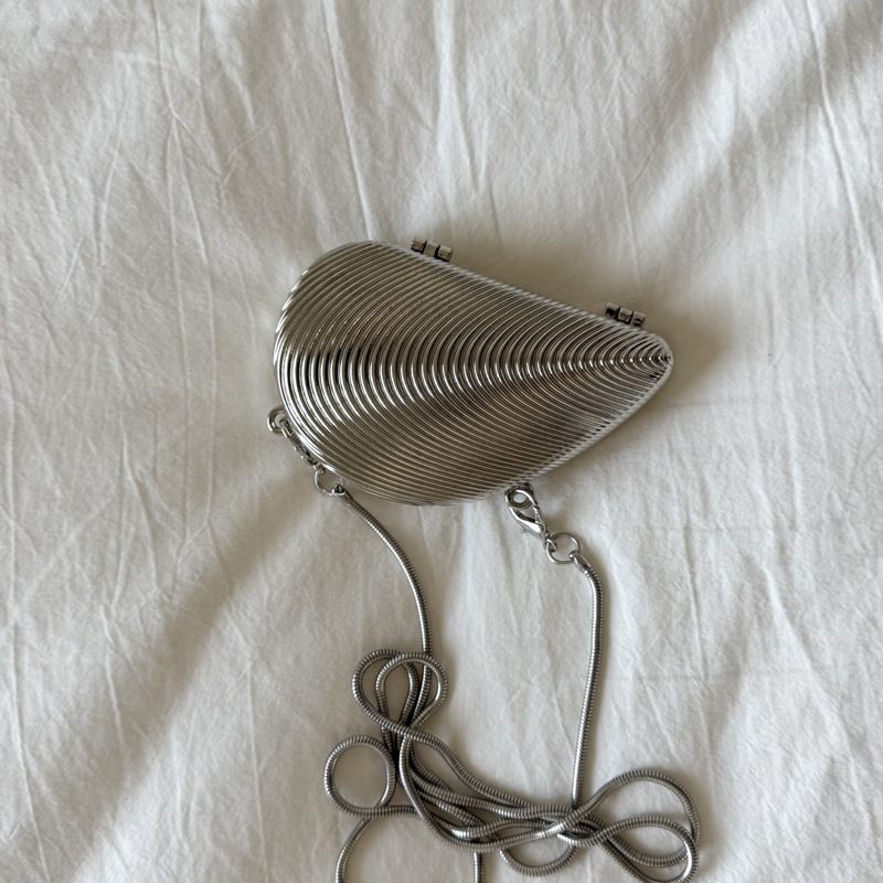 Acrylic Shell Clutch Crossbody Bag view 4