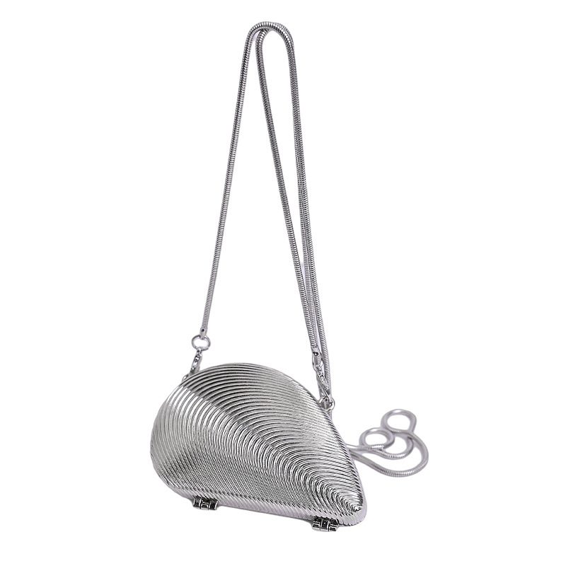 Acrylic Shell Clutch Crossbody Bag view 7