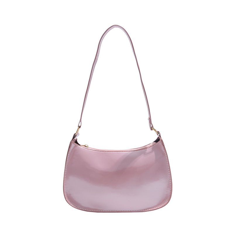 Solid Color Soft Square Shoulder Bag view 10