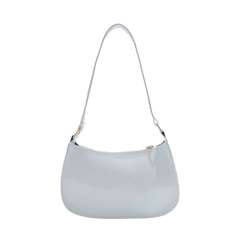 Solid Color Soft Square Shoulder Bag view 8