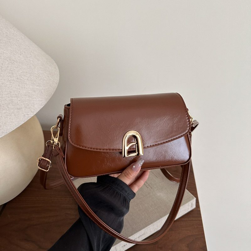 Vintage Square Shoulder Crossbody Bag view 3