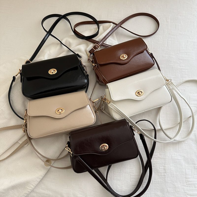 Square Shoulder Crossbody Work Bag