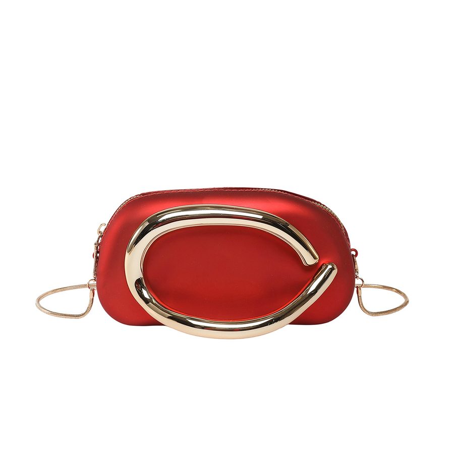 Acrylic Metal Clutch Crossbody Bag view 11