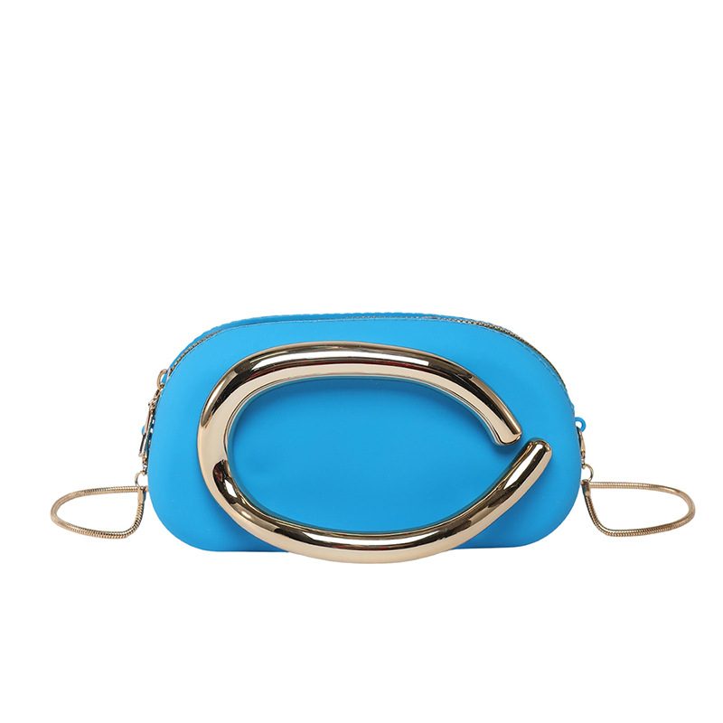 Acrylic Metal Clutch Crossbody Bag view 5