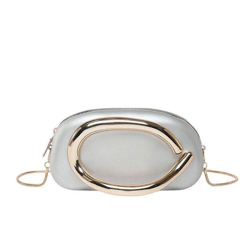 Acrylic Metal Clutch Crossbody Bag view 9