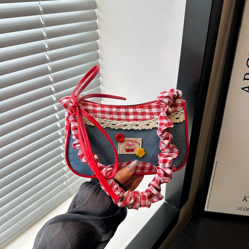 Color Block Square Top-Handle Bag view 2