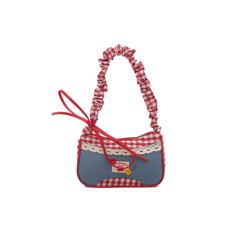 Color Block Square Top-Handle Bag view 5