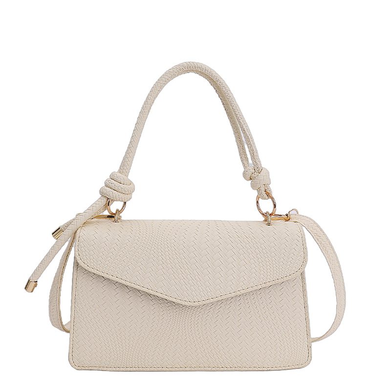 Solid Color Square Crossbody Work Bag view 5