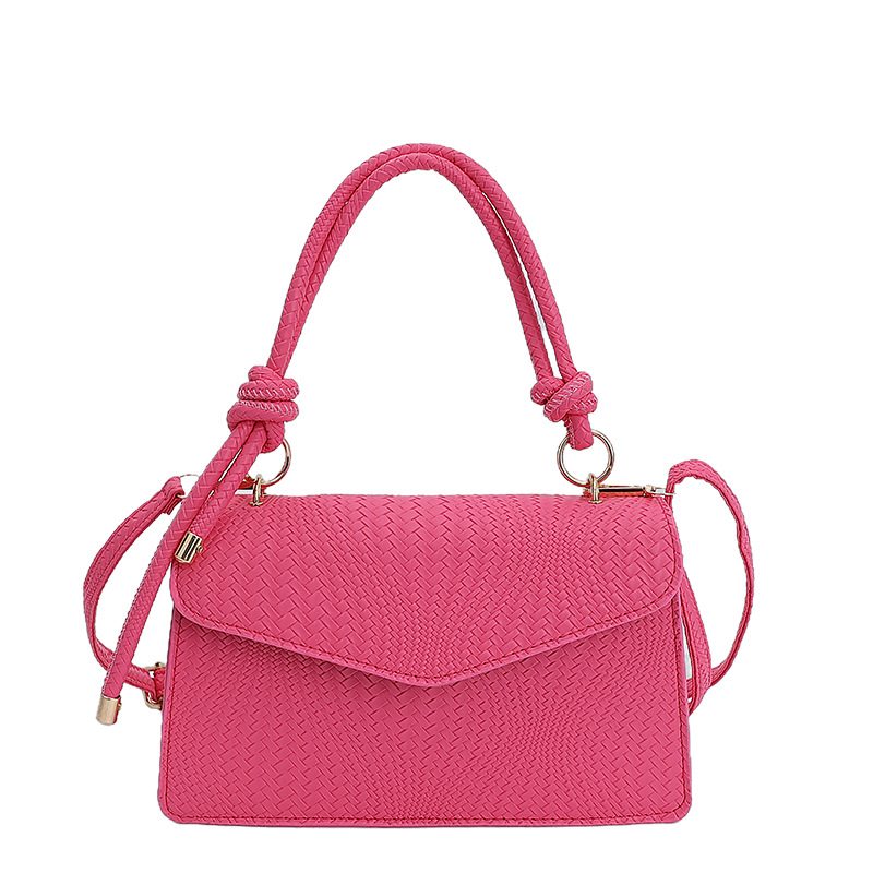Solid Color Square Crossbody Work Bag view 6
