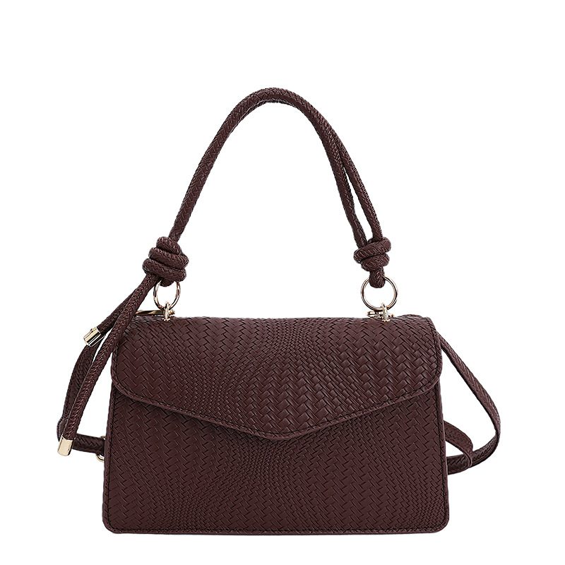 Solid Color Square Crossbody Work Bag view 7