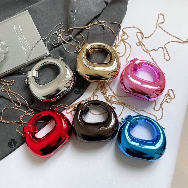 Mini Chain Crossbody Evening Bag