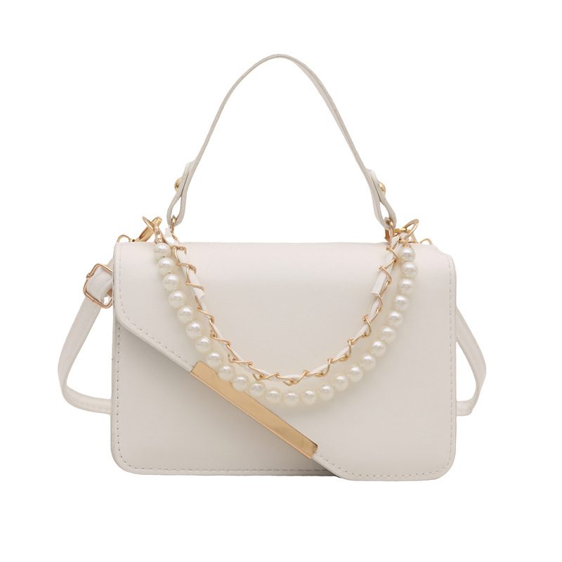Chain Trim Quilted Crossbody Bag view 6