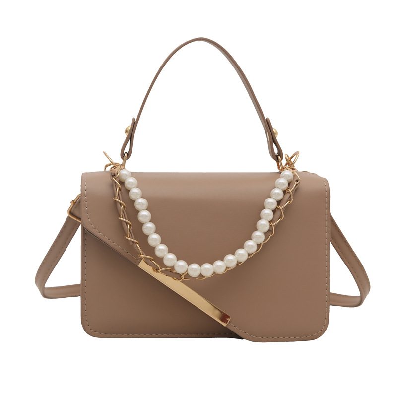 Chain Trim Quilted Crossbody Bag view 8