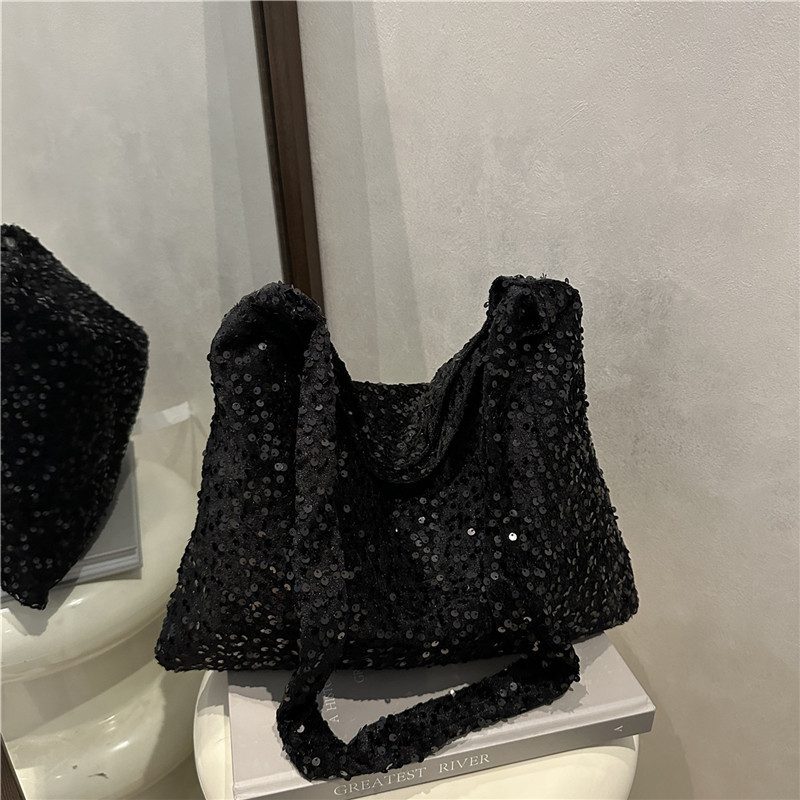Sequin Large Capacity Crossbody Tote view 3