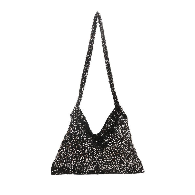 Sequin Large Capacity Crossbody Tote view 7