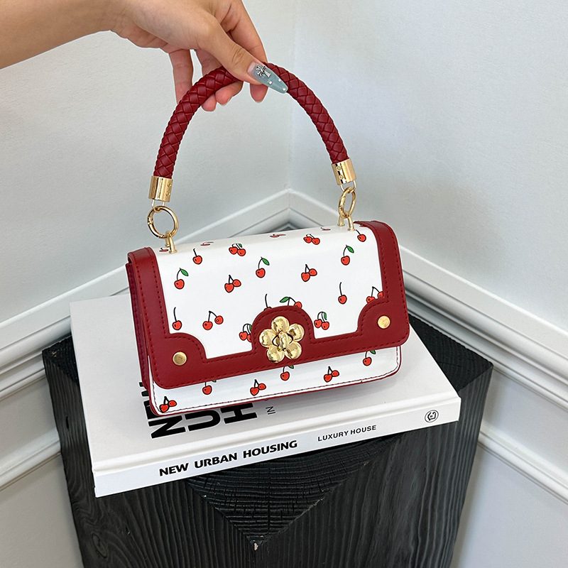 Minimalist Top-Handle Crossbody Bag view 4