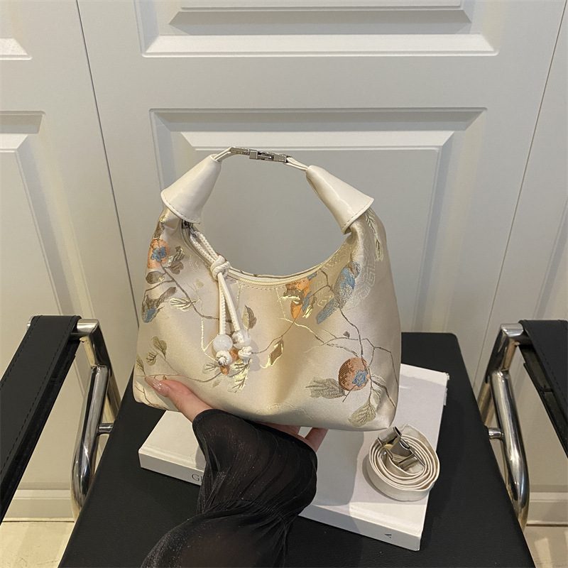 New Chinese Style Top-Handle Crossbody Bag