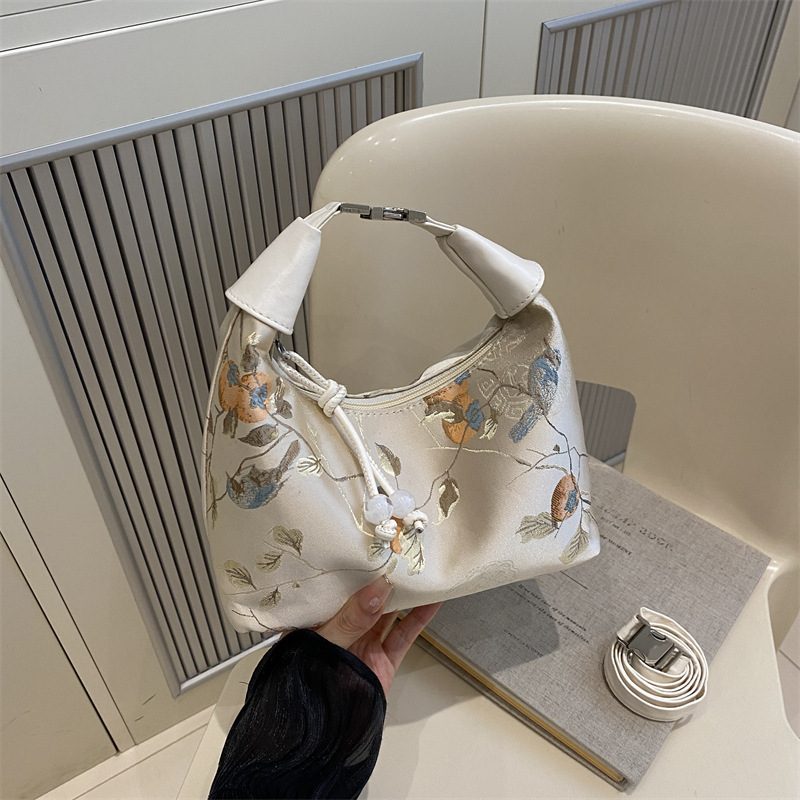 New Chinese Style Top-Handle Crossbody Bag view 3