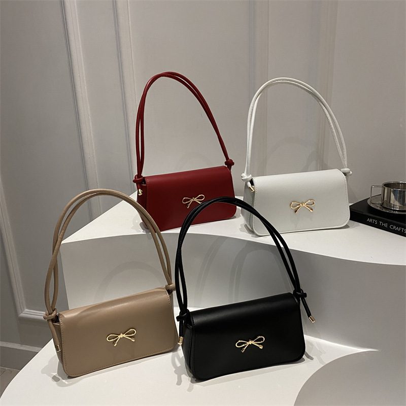 Rhinestone Bow Crossbody Shoulder Bag