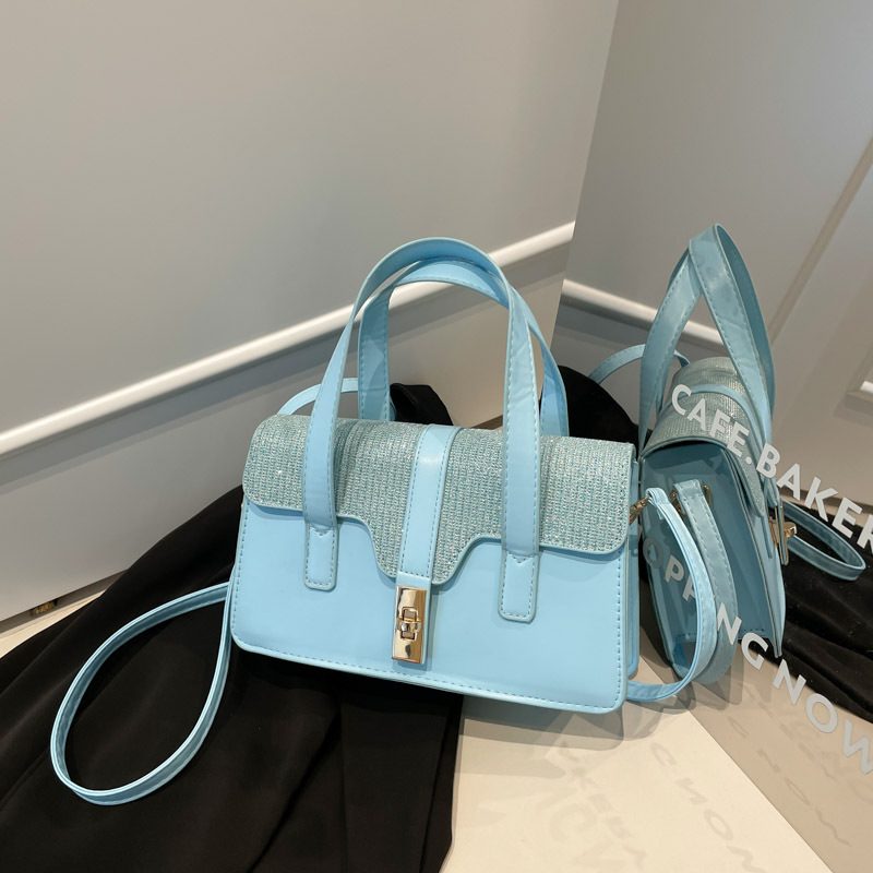 Minimalist Top-Handle Crossbody Bag view 2