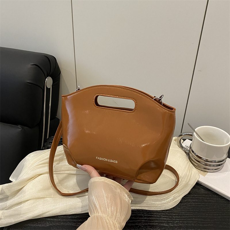 Vintage Soft Leather Large Crossbody Bag view 3