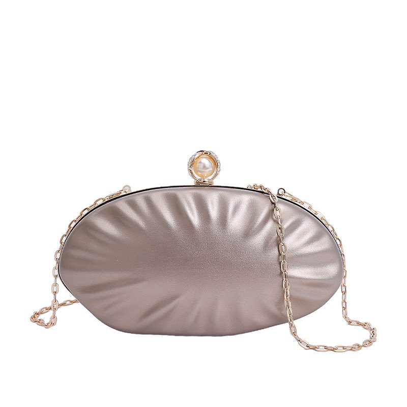 Tas Bahu Shell dengan Rantai view 6