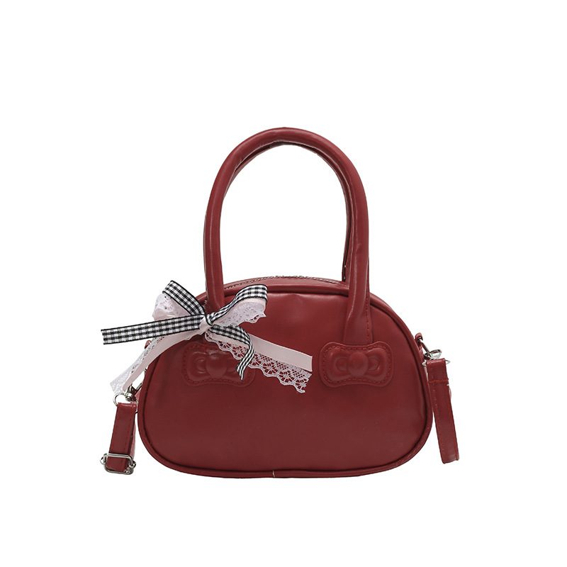 Bow Bowling Top-Handle Crossbody Bag view 9