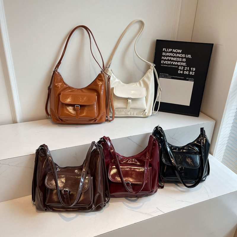 Minimalist Top-Handle Crossbody Bag
