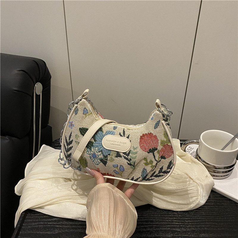 Printed Small Square Crossbody Bag view 2