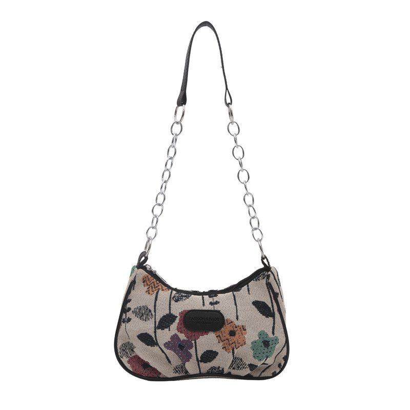 Printed Small Square Crossbody Bag view 5