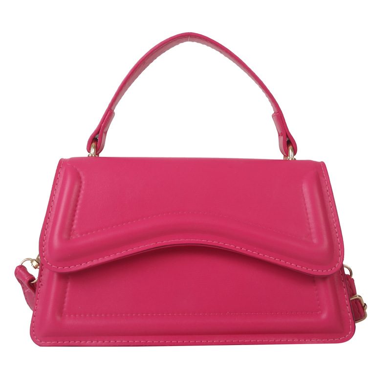 Solid Color Top-Handle Crossbody Bag view 8