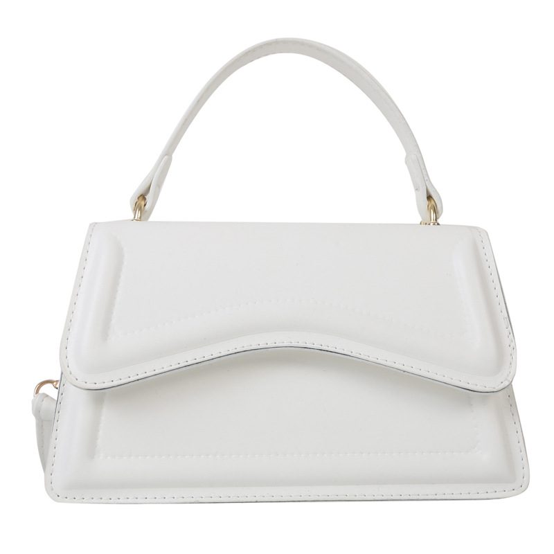Solid Color Top-Handle Crossbody Bag view 9