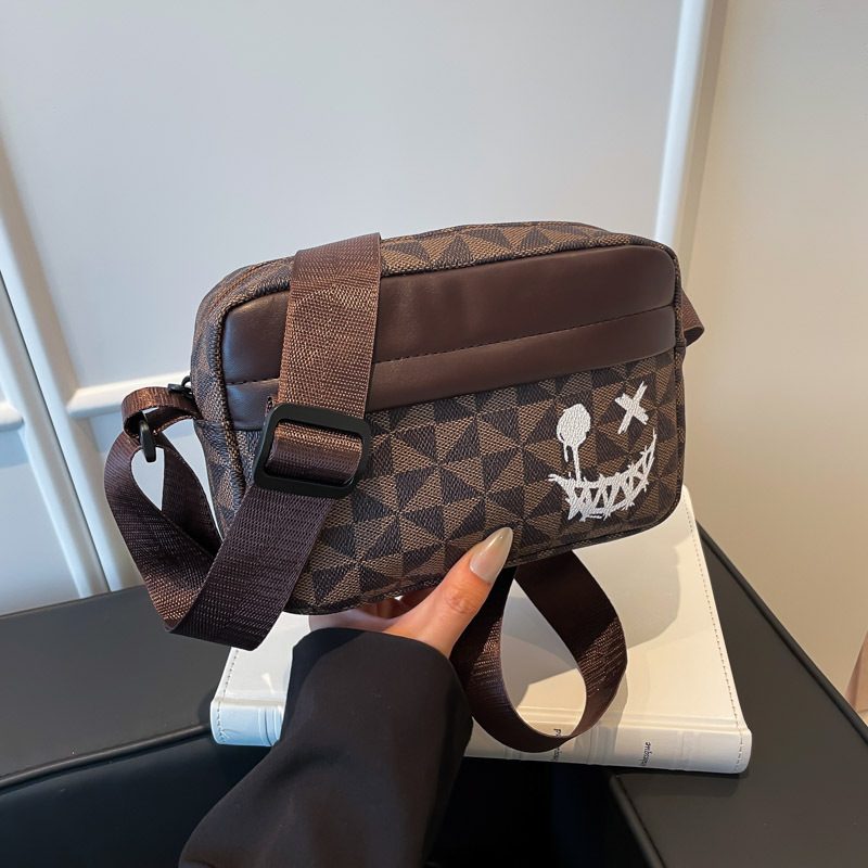 Patterned Square Crossbody Shoulder Bag view 2
