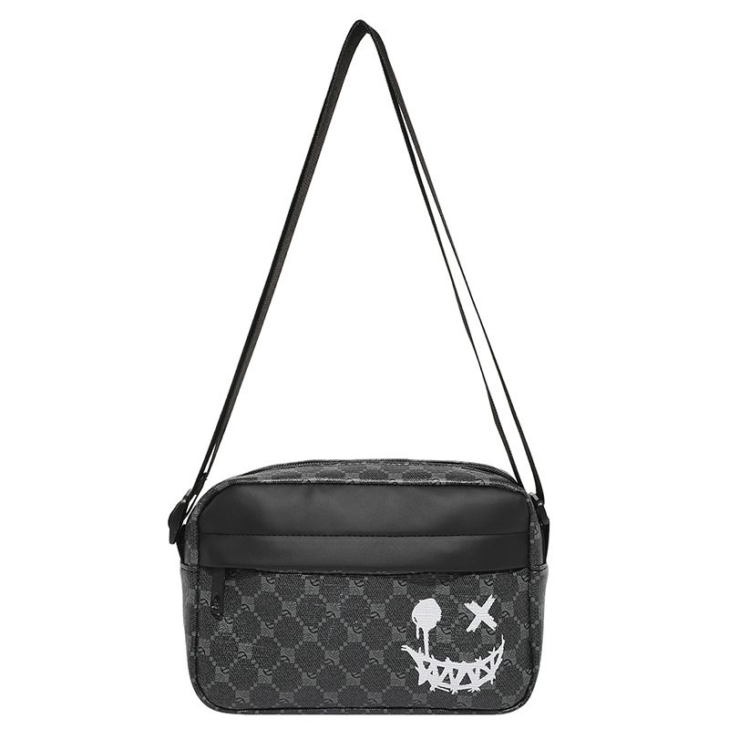 Patterned Square Crossbody Shoulder Bag view 5