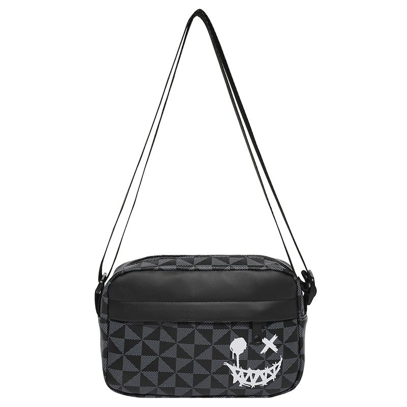 Patterned Square Crossbody Shoulder Bag view 8