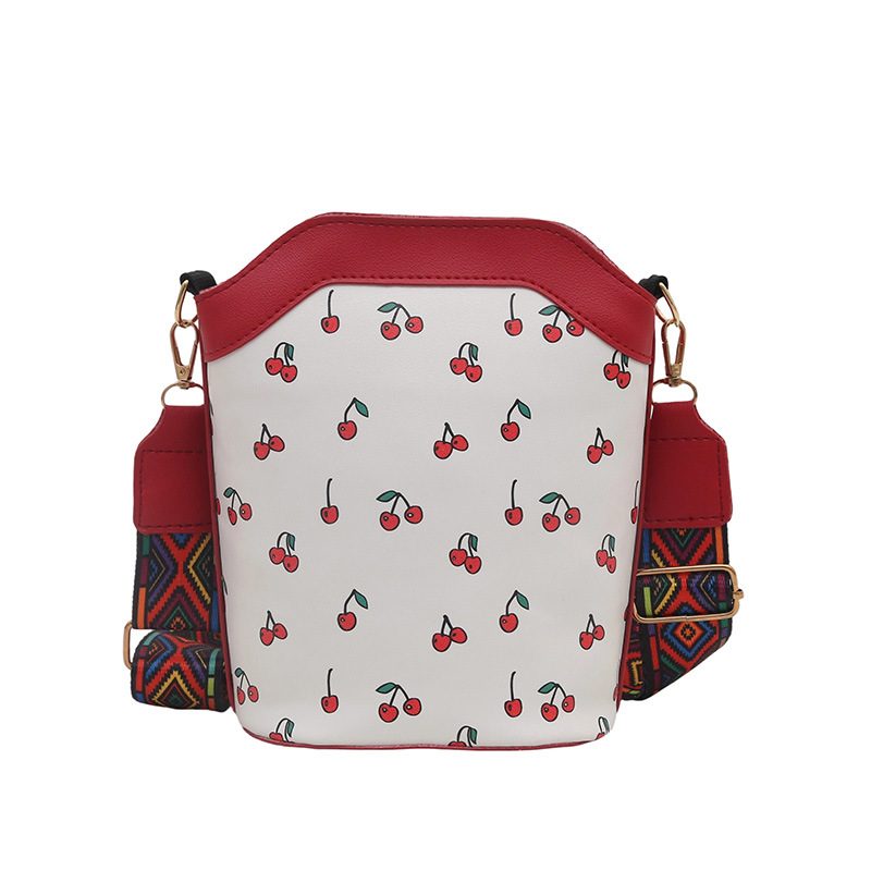 Cherry Print Sweet Crossbody Underarm Bag view 7
