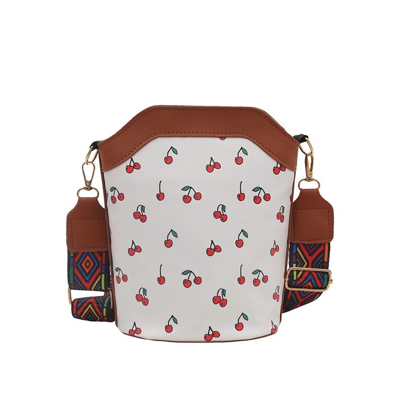 Cherry Print Sweet Crossbody Underarm Bag view 9