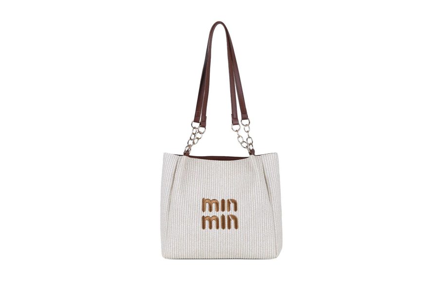 Woven Beach Crossbody Top-Handle Bag view 6