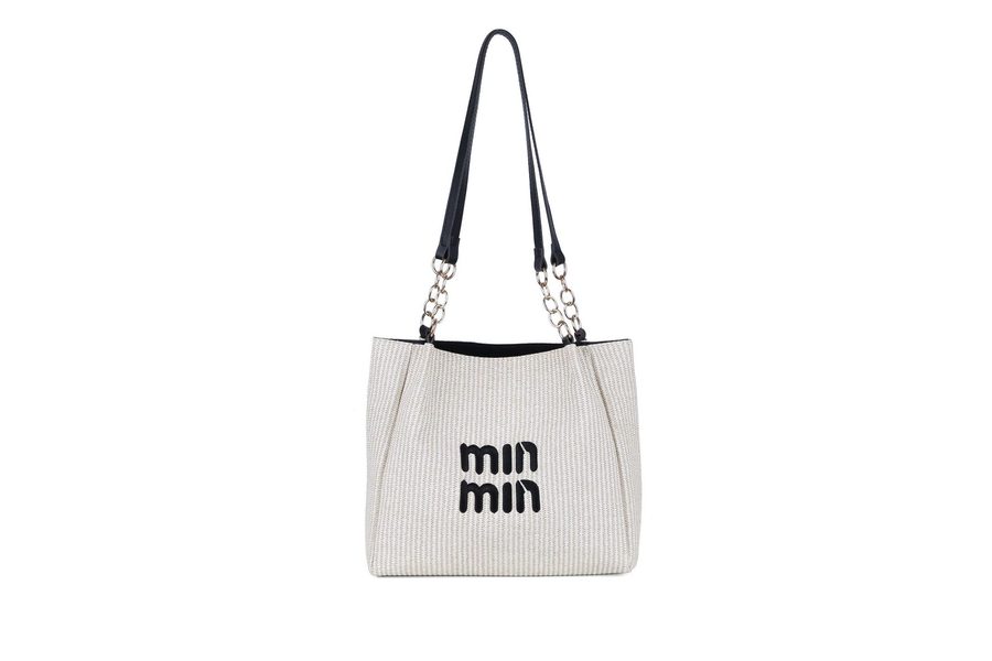 Woven Beach Crossbody Top-Handle Bag view 7