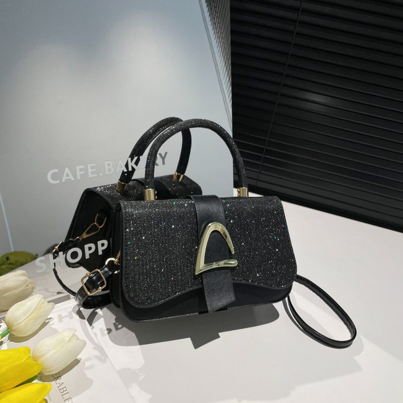 Color Block Mini Square Crossbody Bag view 4
