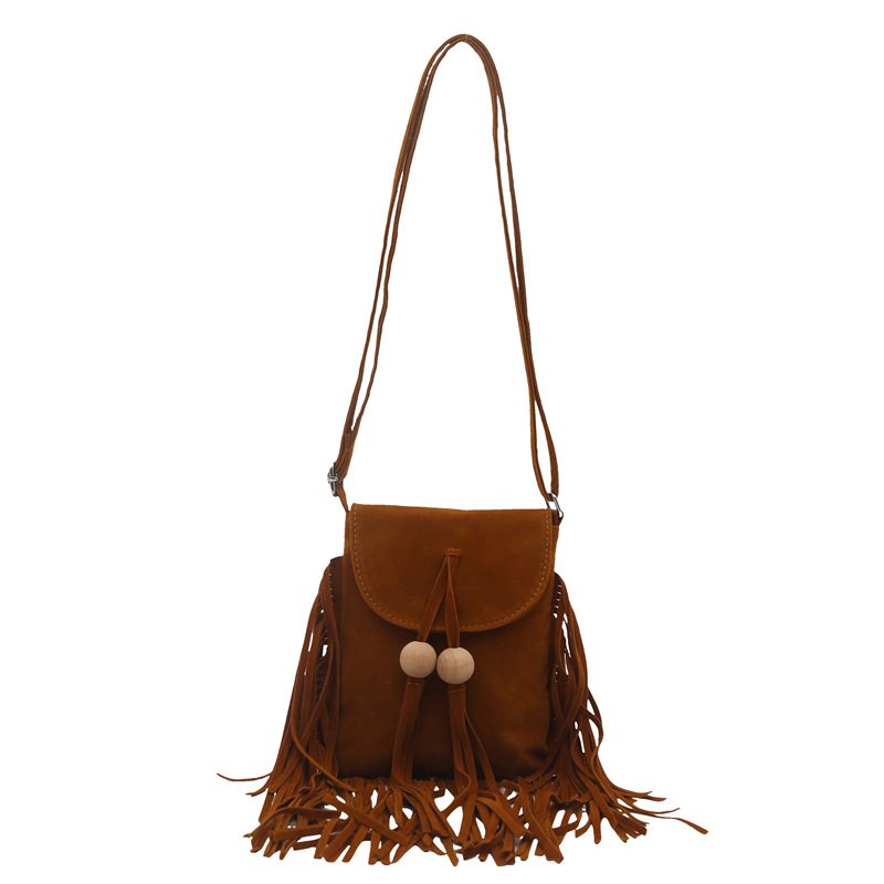 Frosted Fringe Crossbody Shoulder Bag view 6