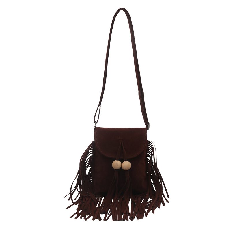 Frosted Fringe Crossbody Shoulder Bag view 8