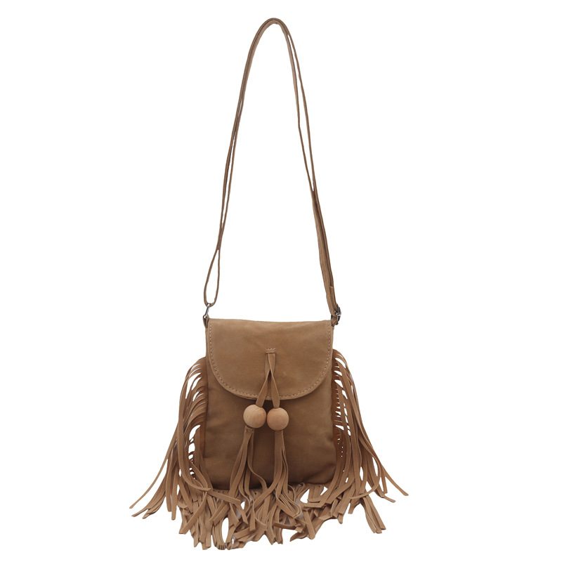 Frosted Fringe Crossbody Shoulder Bag view 9
