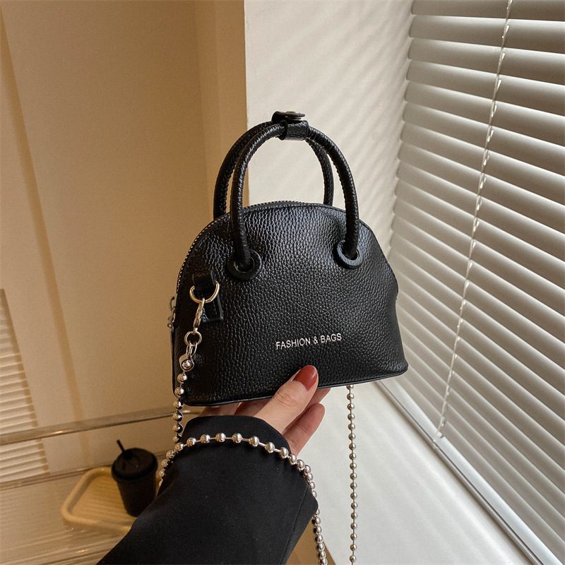 Litchi Grain Mini Shell Chain Bag view 11