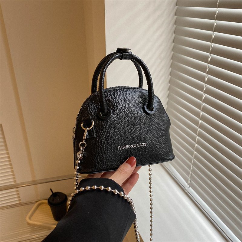 Litchi Grain Mini Shell Chain Bag view 9