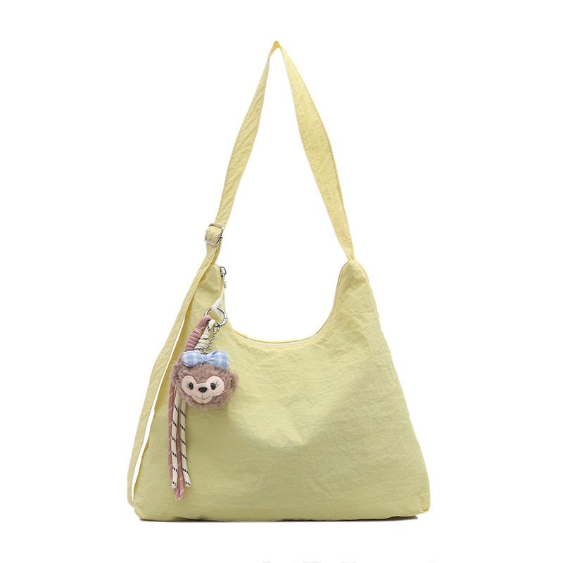 Striped Canvas Crossbody Shoulder Bag view 9